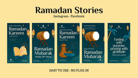 Ramadan Instagram Stories - VideoHive 51464476