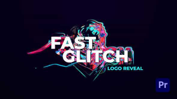 Fast Glitch Logo - VideoHive 47395931