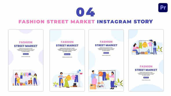 Fashion Street Market - VideoHive 47455716