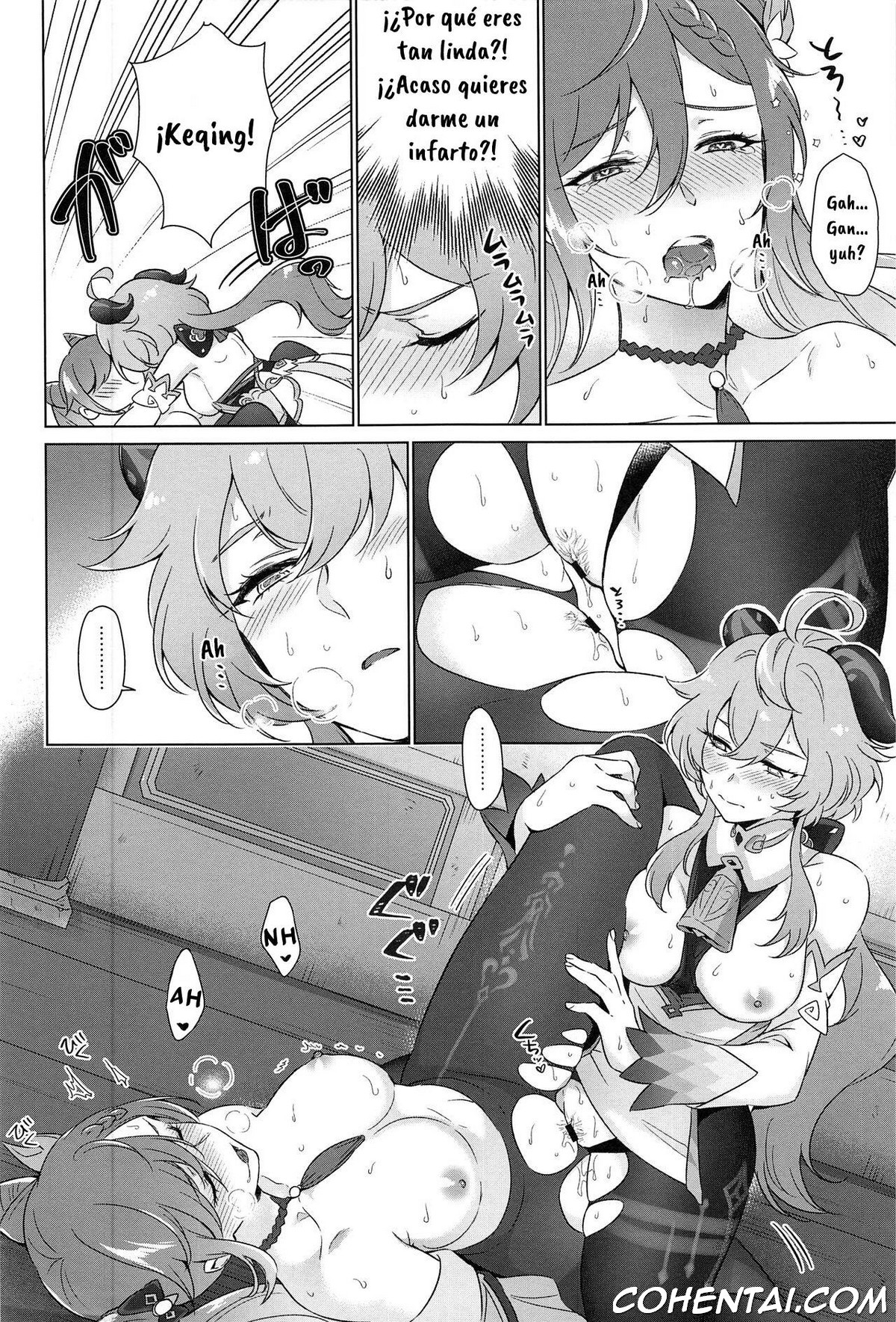 Ecchi desu yo Keqing-san! (Genshin Impact) xxx comics manga porno doujin hentai español sexo 