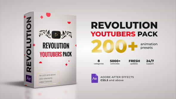 Revolution Youtubers Pack - VideoHive 27209829