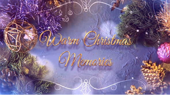 Warm Christmas Memories - VideoHive 41773675