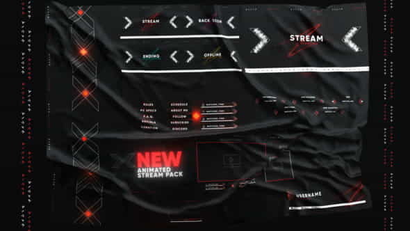 X Stream Package - Overlays - VideoHive 38034627