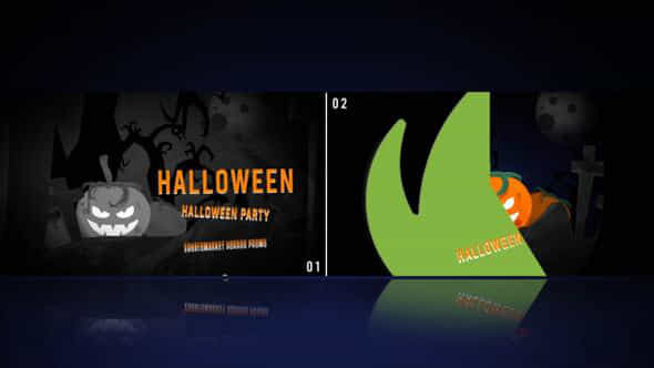 Halloween Logo - VideoHive 33815095