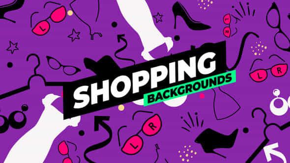 Shopping Backgrounds - VideoHive 55529134