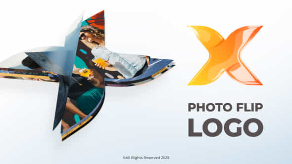 Photo Flip Logo - VideoHive 58041338