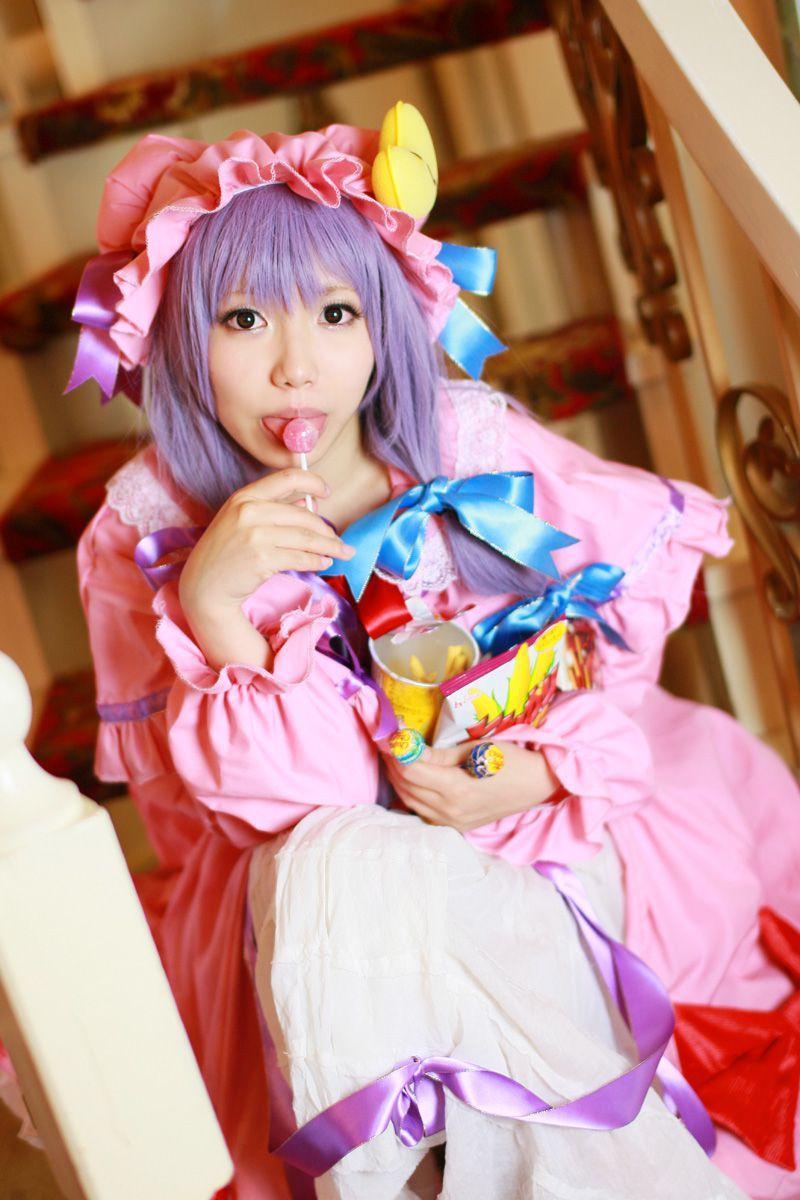 天使みゅ《Touhou Project》Patchouli Knowledge [Sugar Myuku] 写真集(54)