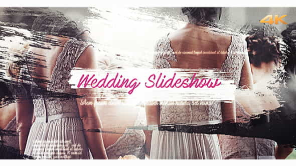 Wedding Brush Slideshow - VideoHive 20567599