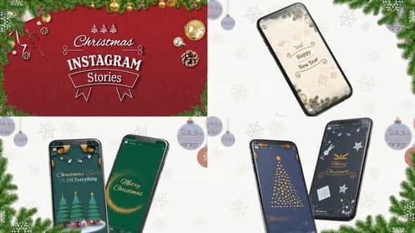 Christmas Instagram Stories for After - VideoHive 29707215