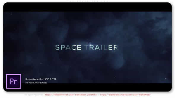 The Space Trailer - VideoHive 40113131