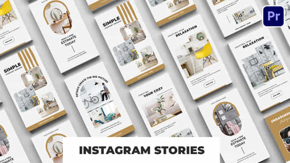 Interior Instagram Stories - VideoHive 55399083