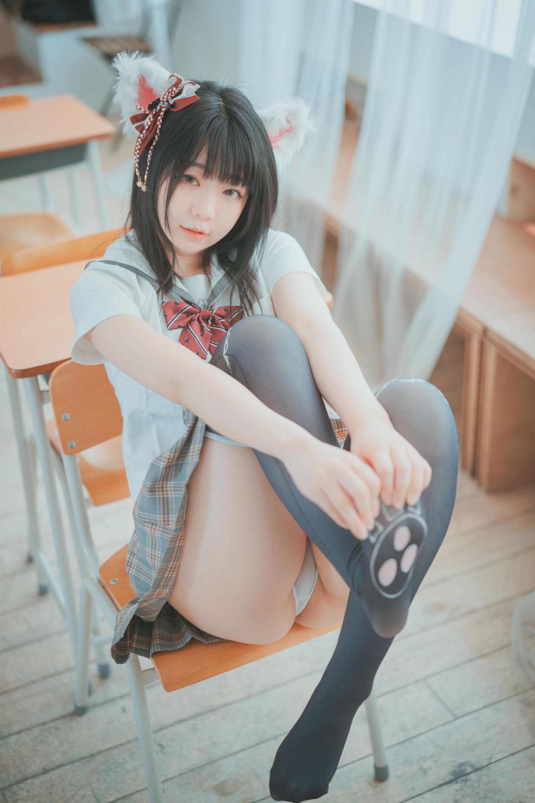 [DJAWA] Pian – Cat girl does not take classes 写真套图(2)