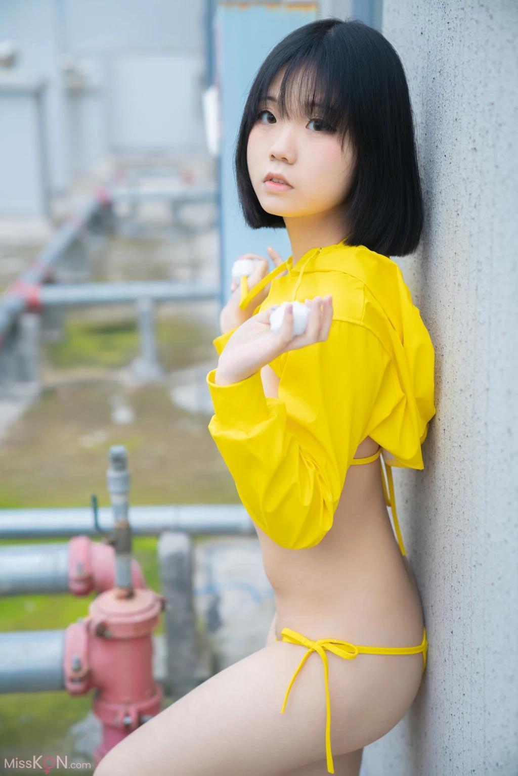 Coser@一只小栗奈: 天台小雨衣 (169 photos )(5)