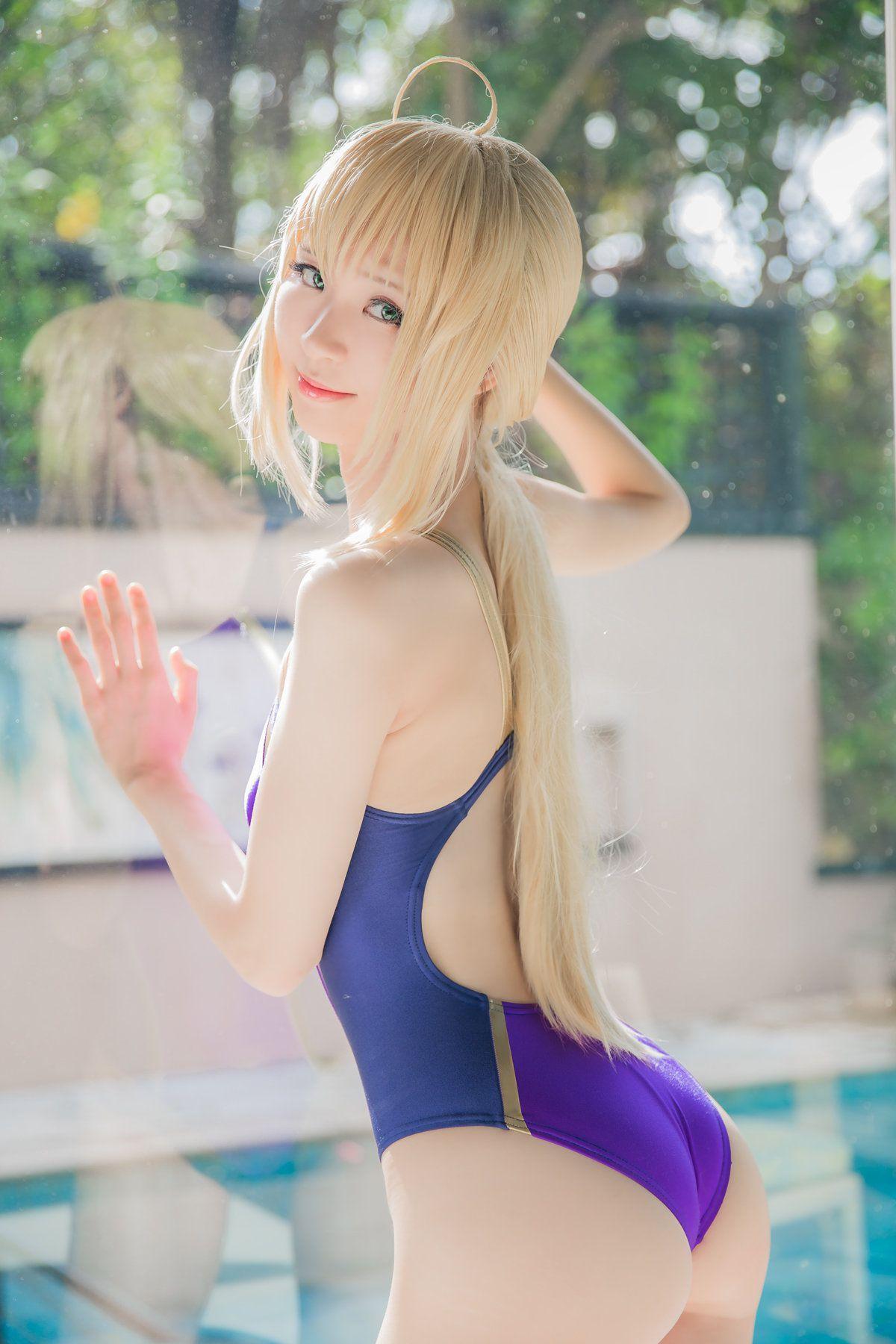 Mike(ミケ) 《Fate stay night》Saber [Mikehouse] 写真集(73)