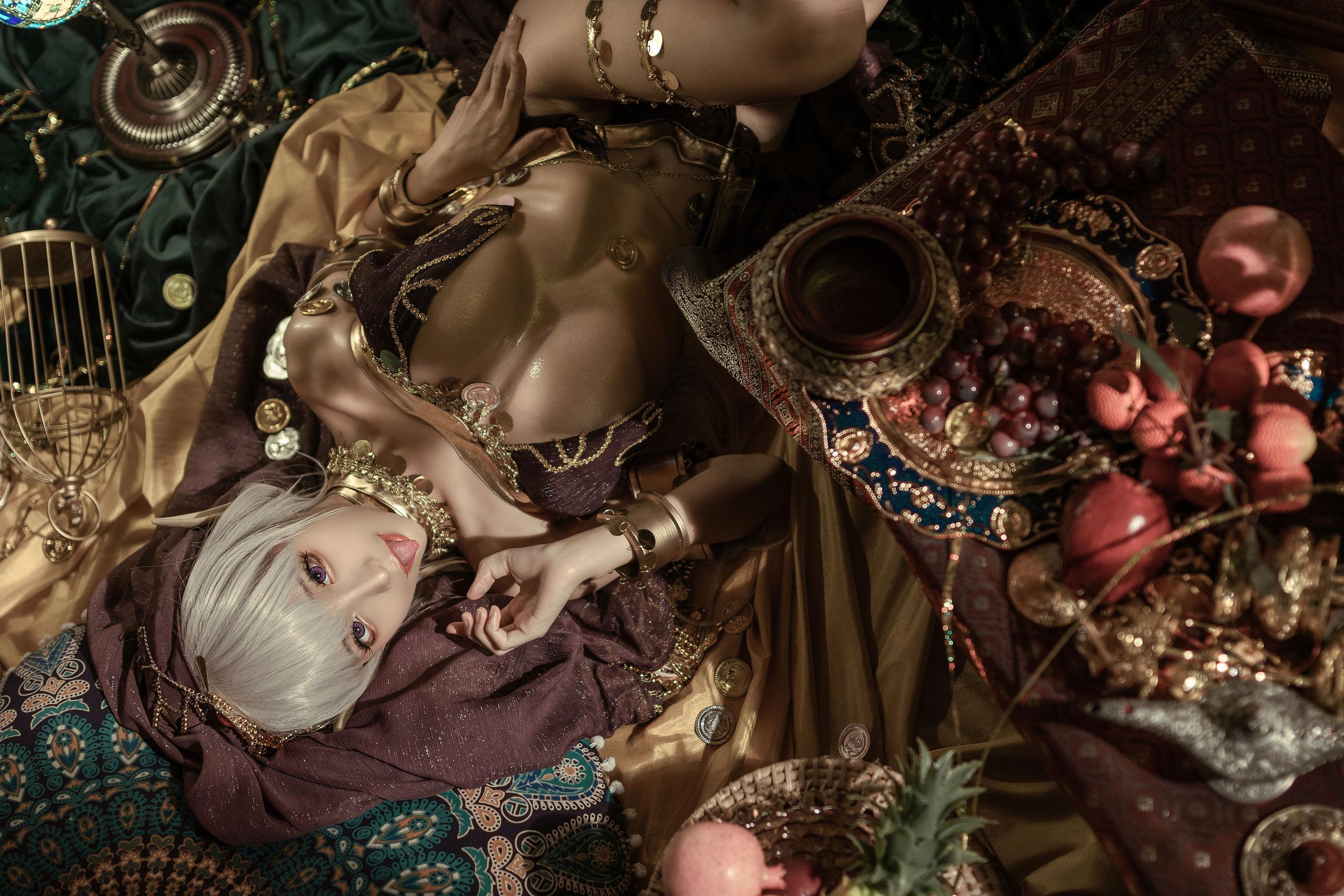 [网红COSER] 动漫博主蠢沫沫 – 黑兽(26)