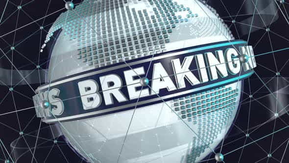 Breaking News Background - VideoHive 29859337