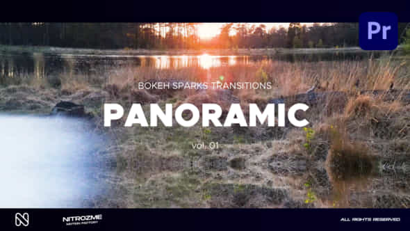 Bokeh Panoramic Transitions - VideoHive 47515533