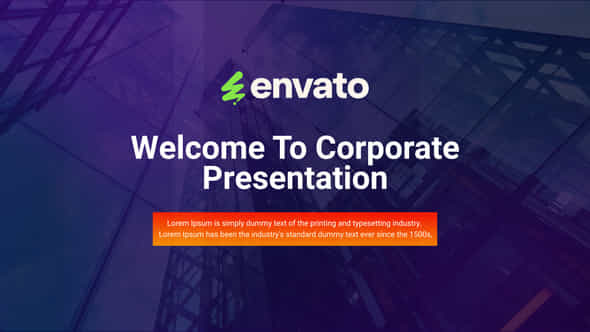 Corporate Presentation - VideoHive 57086879