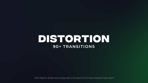 Distortion Transitions - VideoHive 38511906