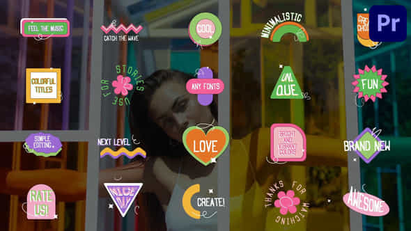 Colorful Titles - VideoHive 45918830