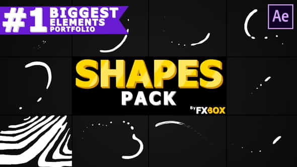 Shape Elements And Transitions | - VideoHive 21137003