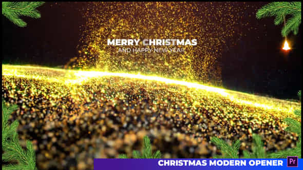 Particles Christmas Opener - VideoHive 35150599