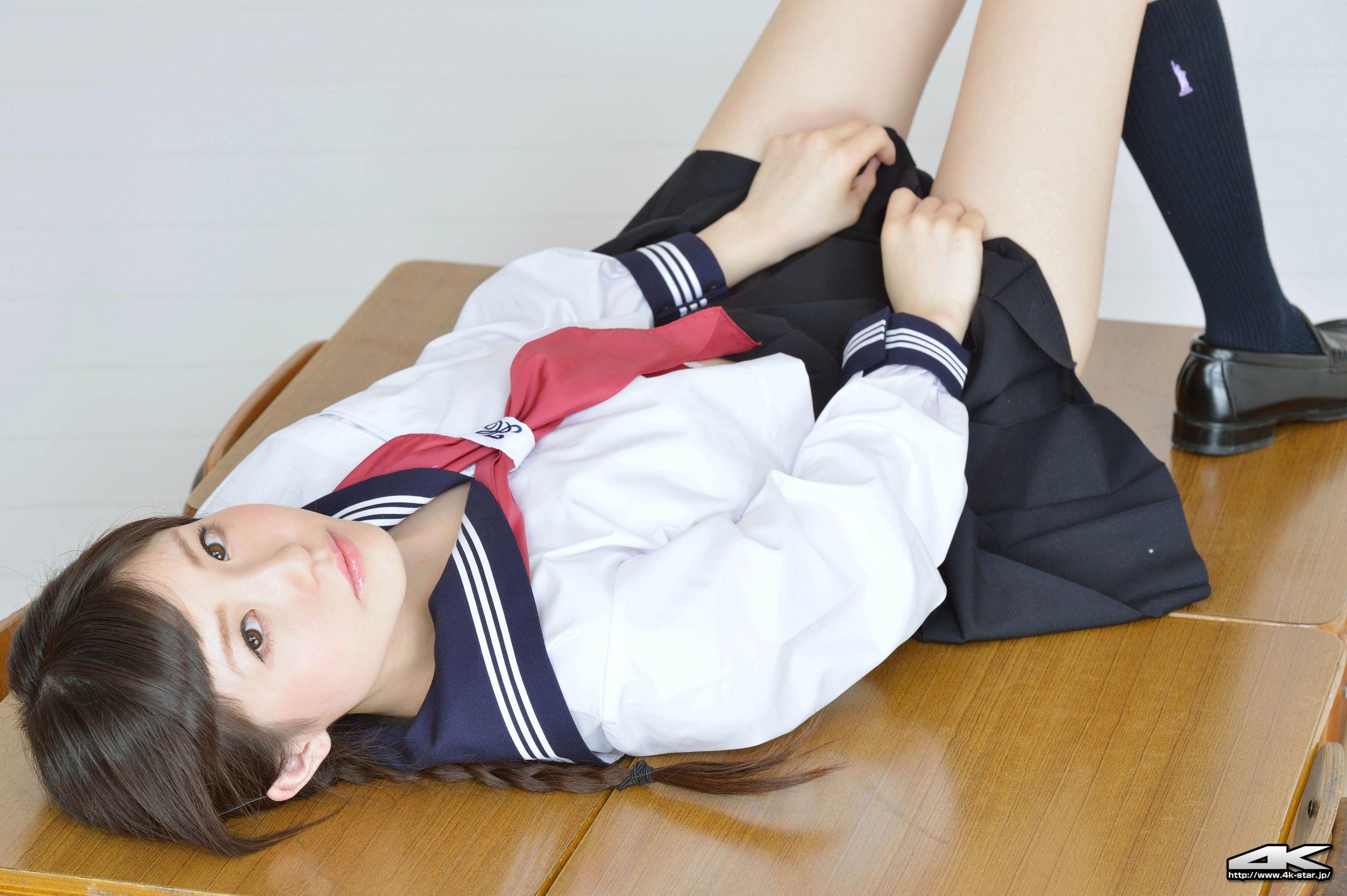 [4K-STAR] NO.00172 久宥茜 School Girl JK制服学生装 写真集(64)