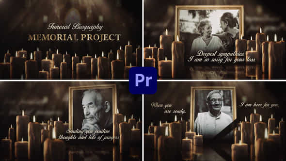 Funeral Biography - VideoHive 45548787