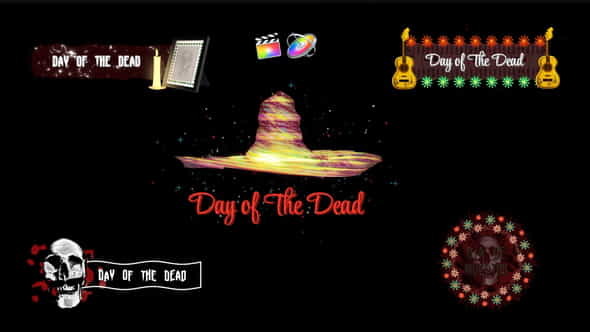 Day of the Dead Titles - VideoHive 34467973