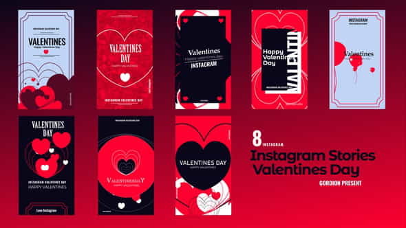 Valentines Day Instagram Stories - VideoHive 35489145