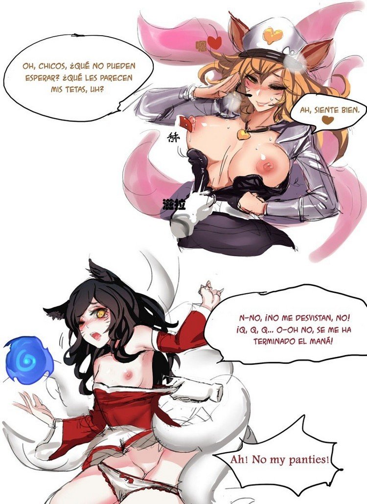 Enemy Ahri and Our Ahri - 1