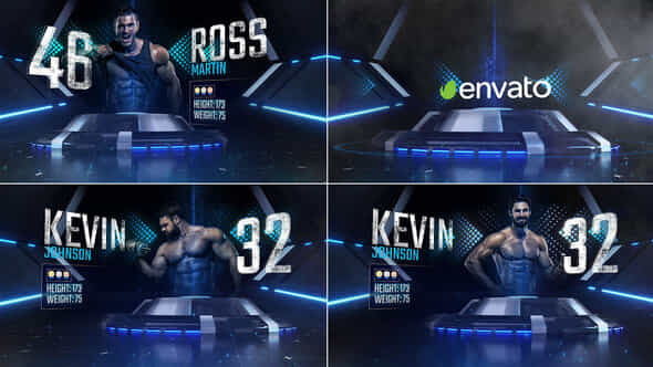 Gym Fitness Opener - VideoHive 52779393