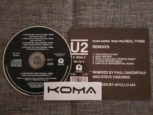 U2-Even Better Than The Real Thing Remixes-Reissue-CDS-FLAC-1992-KOMA