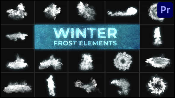 Winter Frost Elements - VideoHive 42180571