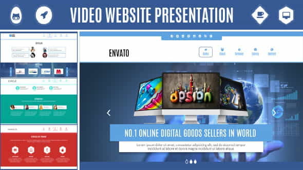 Video Website Presentation - Promote - VideoHive 7406004