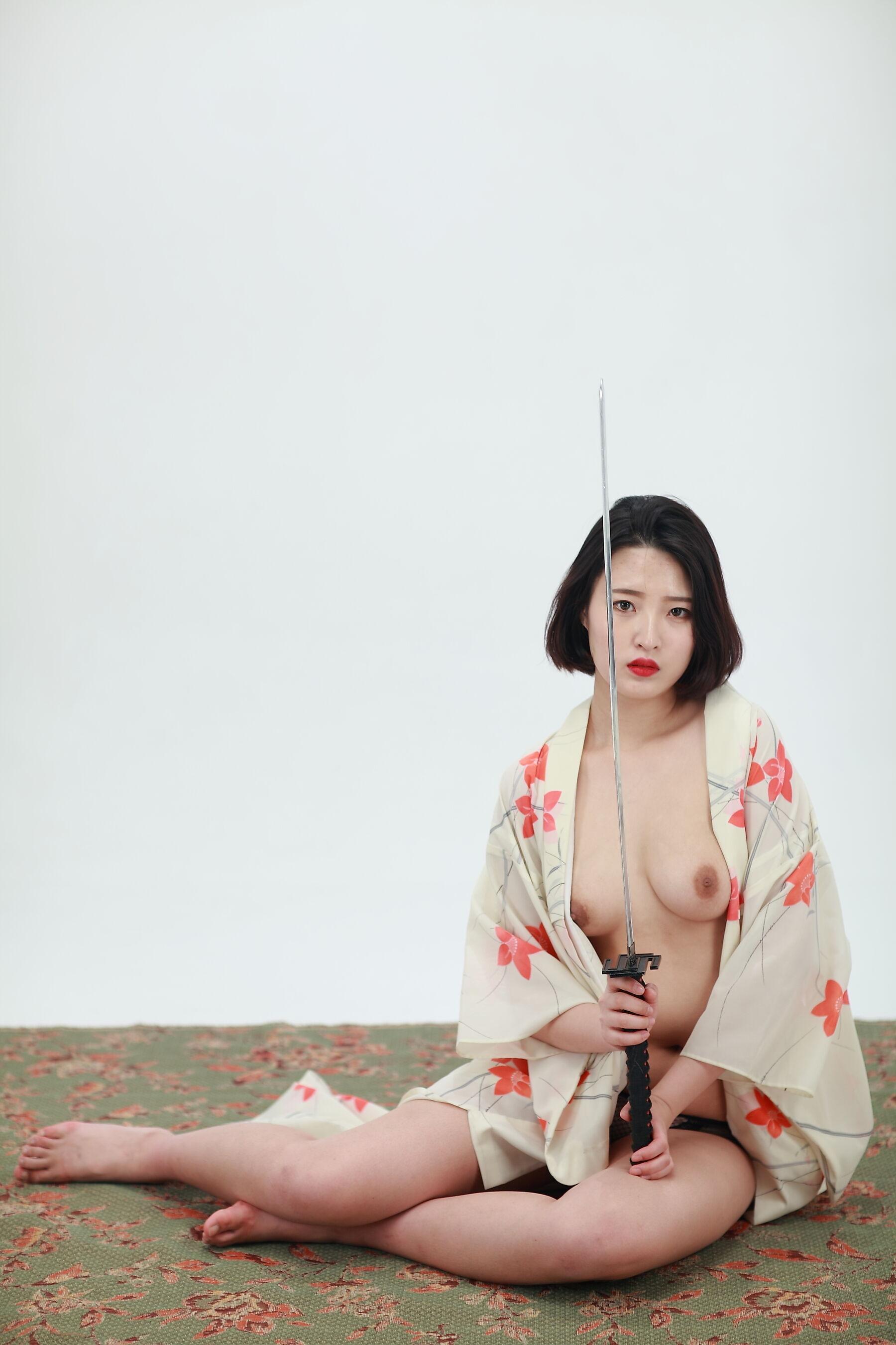 韩模人体 韩模尤娜（유나）人体私拍套图(63)