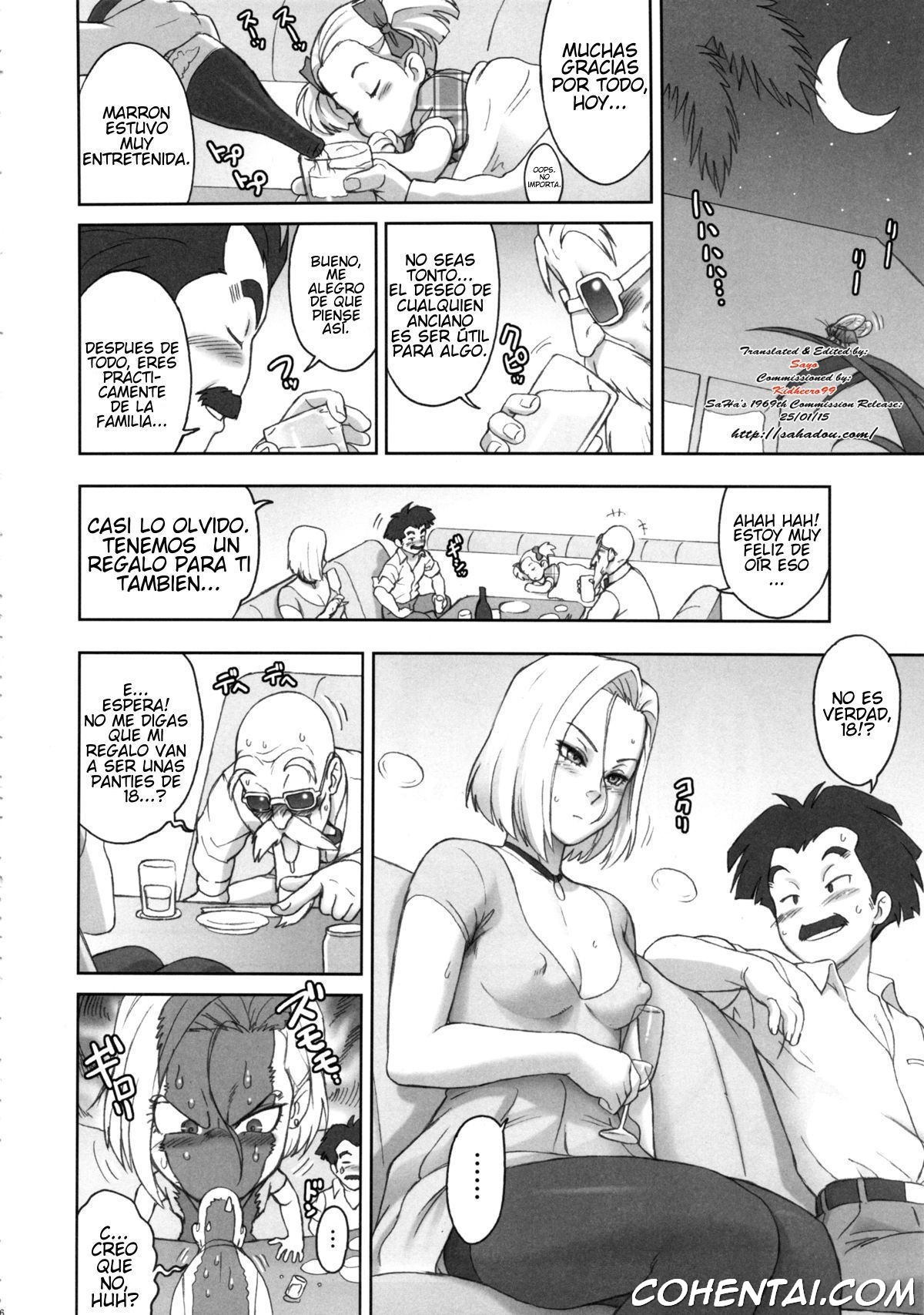 NIPPON HEAD-CHA-LA (Dragon Ball Z) xxx comics manga porno doujin hentai español sexo 