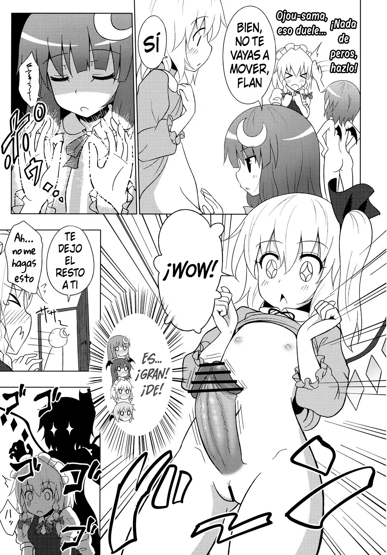 Scarlet Devil Mansion Stories Flandre X Sakuya X Remilia (Story) - 5