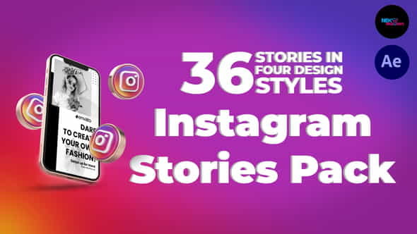 Instagram Stories Pack | 36 - VideoHive 33849113