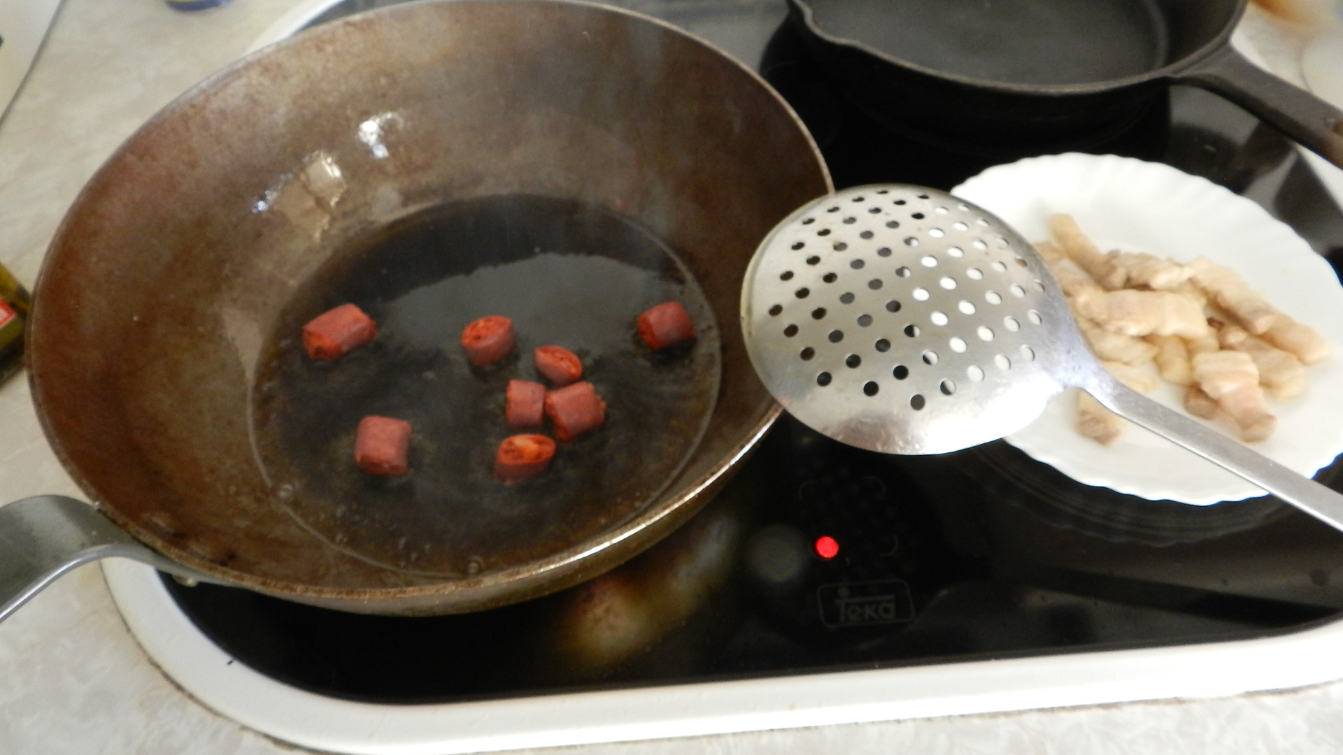 [COCINA] receta paso a paso de migas al pastor (o al menos como las hago yo)