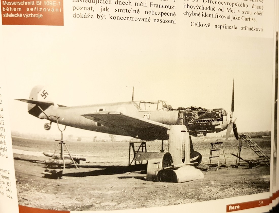 1/32 Bf 109E-4/B, Eduard, DIO - Synchronization gear - Ready