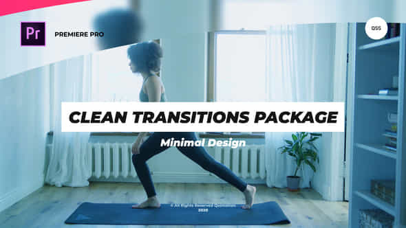 Clean Transitions Package - VideoHive 32541399