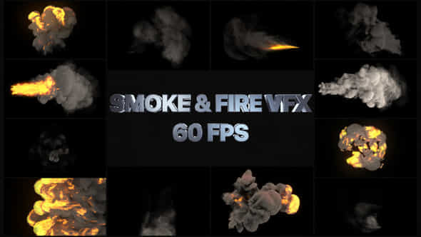 Smoke And Fire - VideoHive 26296725
