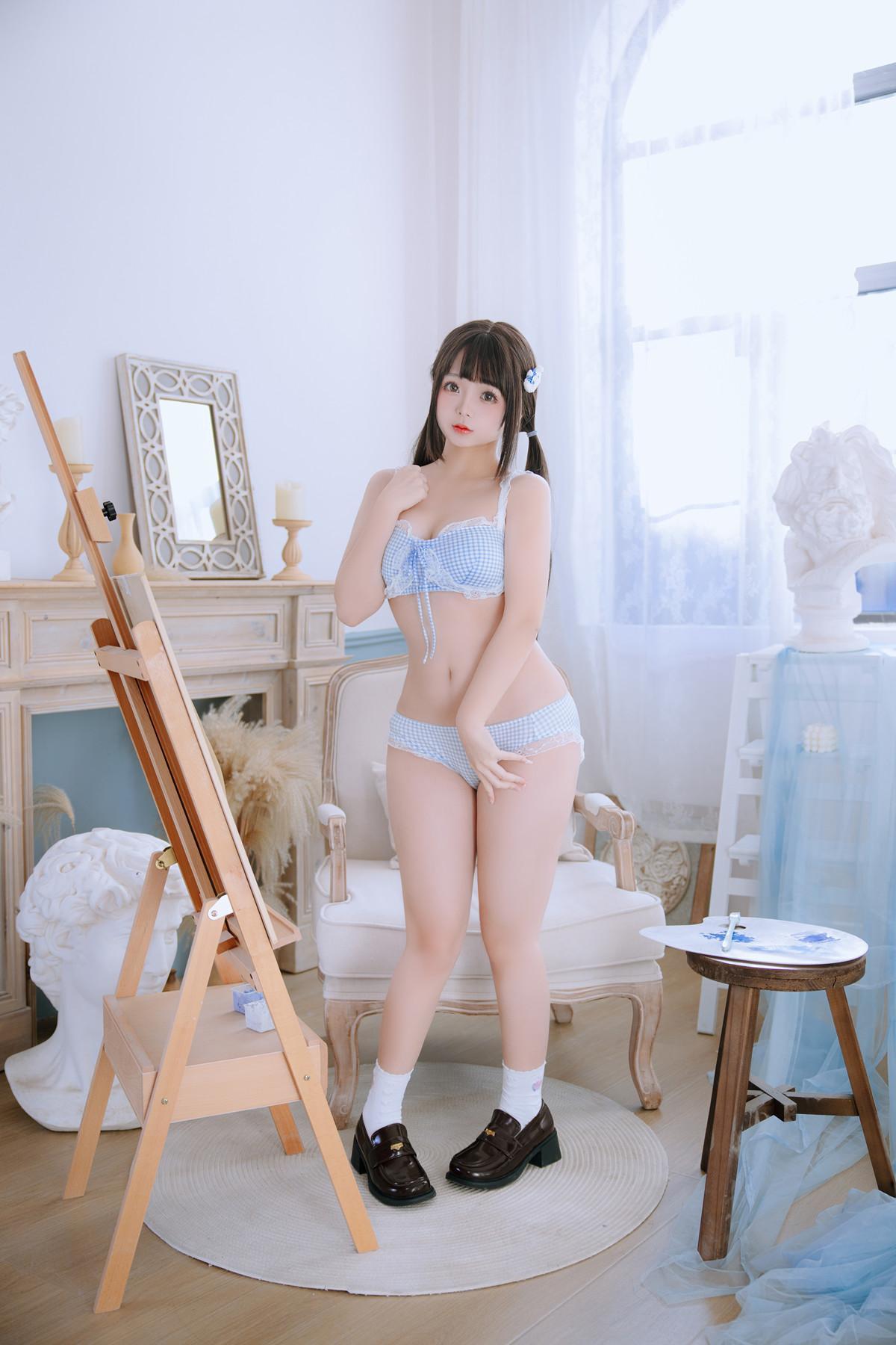 Cosplay Rinaijiao日奈娇 – 美术生(15)