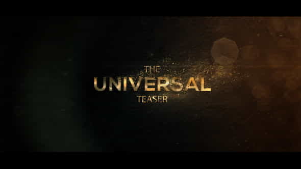 Universal Cinematic Teaser - VideoHive 20533307