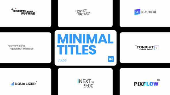 Minimal Titles 08 - VideoHive 45370633