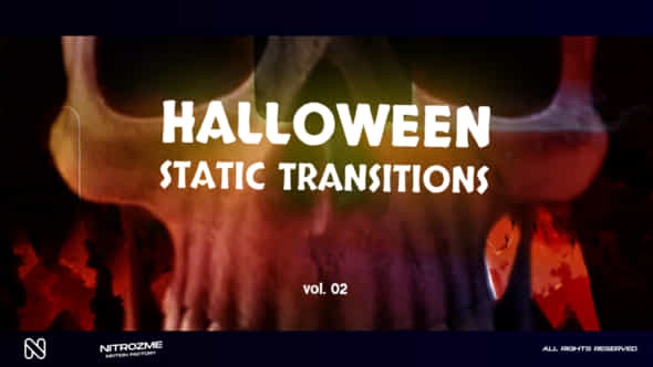 Halloween Transitions - VideoHive 48378307