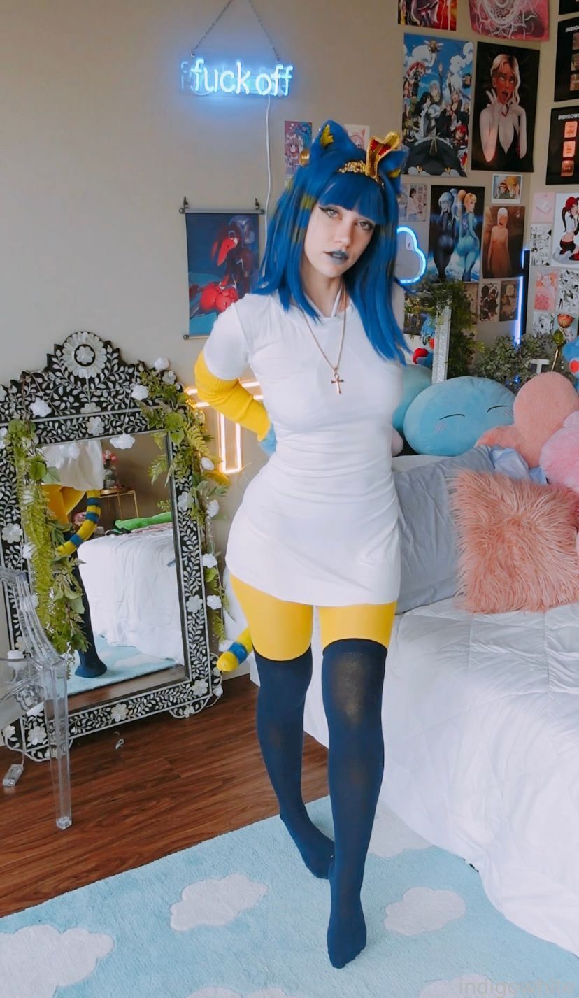 Indigo White - Ankha