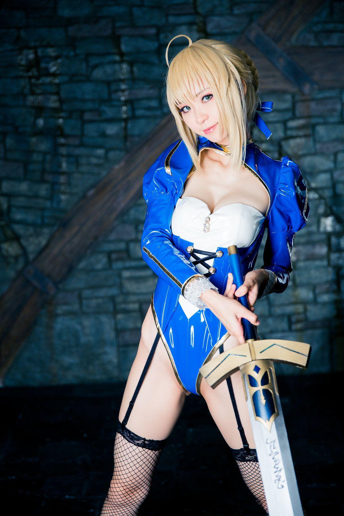 Mike(ミケ) 《Fate stay night》Saber [Mikehouse] 写真集(20)