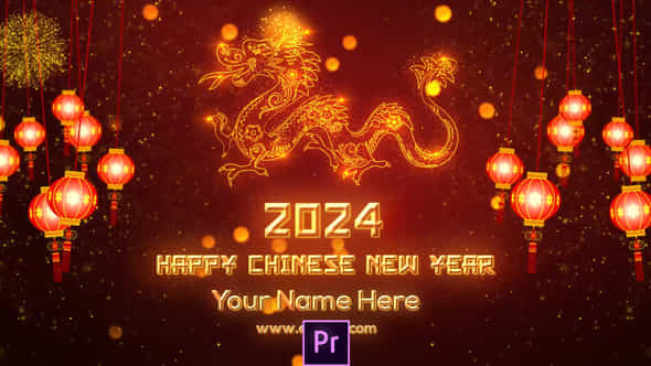 Chinese New Year Greetings 2021 Premiere Pro - VideoHive 29974697